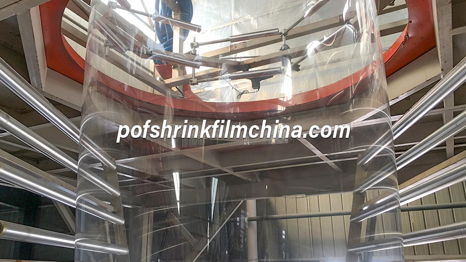 film rétractable polyoléfine matériaux d'emballage prix pas cher